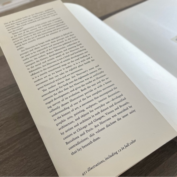 Vintage 1966 “Art Nouveau” by Robert Schmutzler Hardcover | Abrams Art Book - Picture 8 of 16